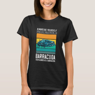 Barracuda Retro Sei Immer Du Selbst Barracuda Fisc T-Shirt