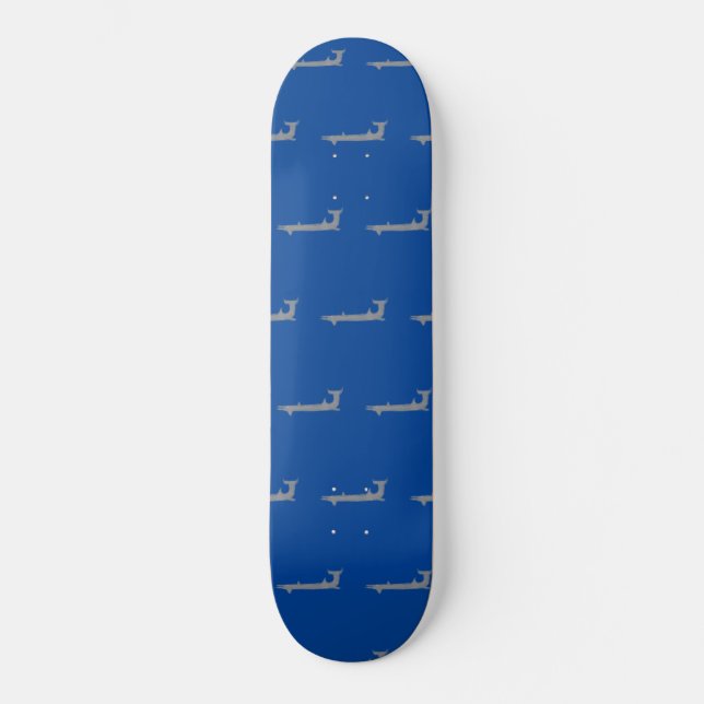 Barracuda Skateboard Deck (Vorderseite)