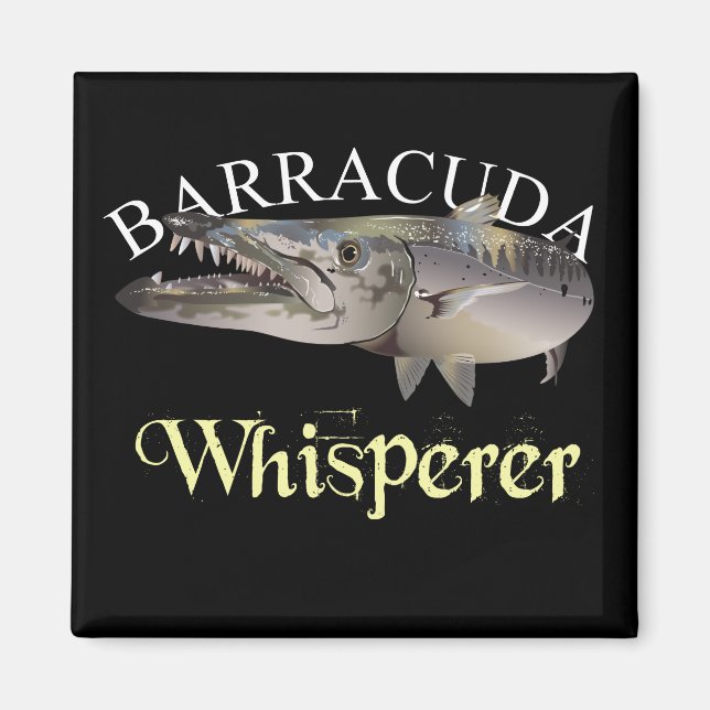 Barracuda Whisperer Dark Colored Magnet (Vorne)