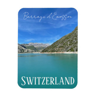 Barrage d'Emosson, Schweiz, Damm, Berge Magnet