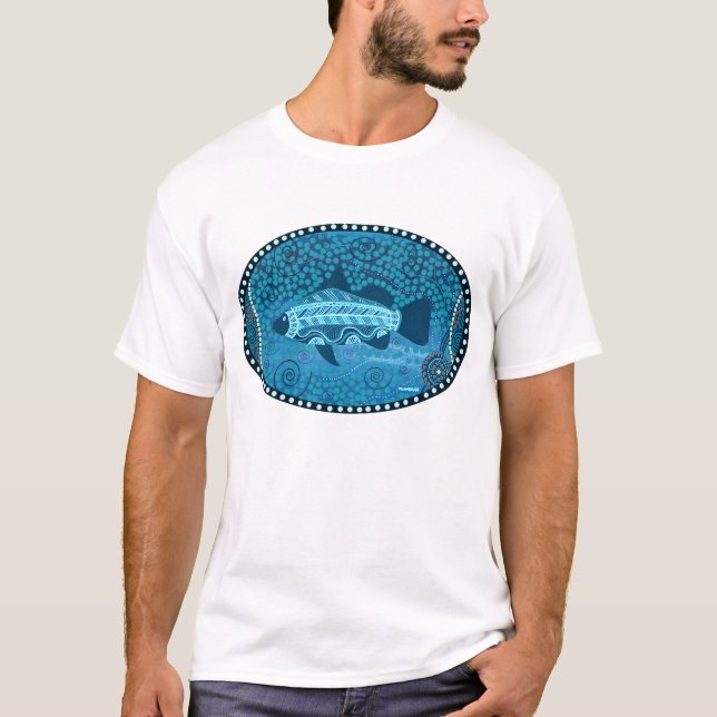 Barramundi Blue Dreaming T-Shirt (Vorderseite)
