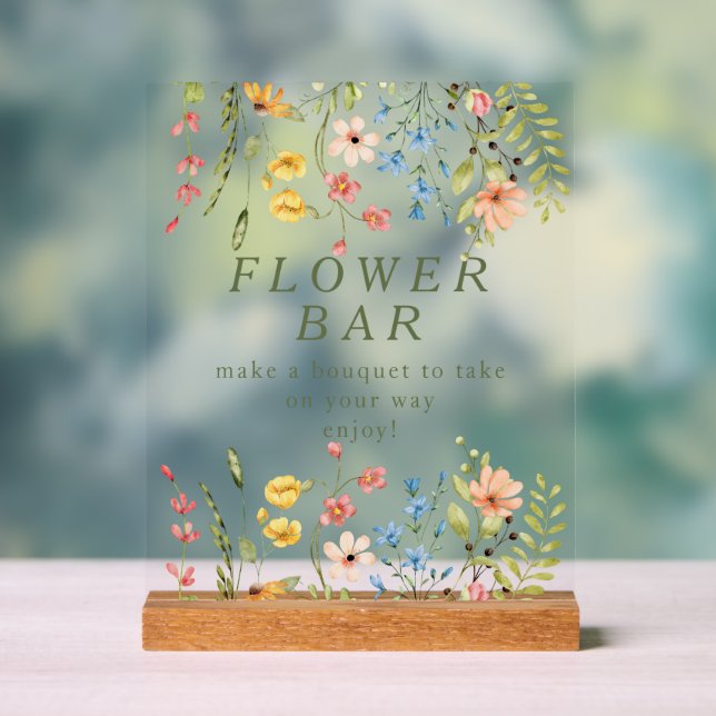 Barre à fleurs fleur sauvage (Neutre)