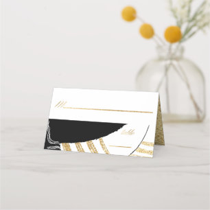 Barre et Bat mitzvah Elegant Gold Tallit Cartes de