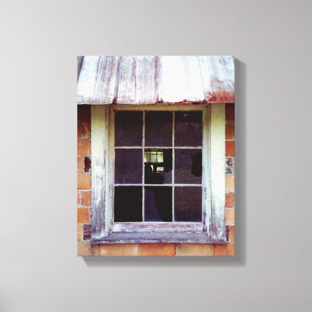 Barre Fenêtre Art rustique Imprimer sur toile embo (Recto)