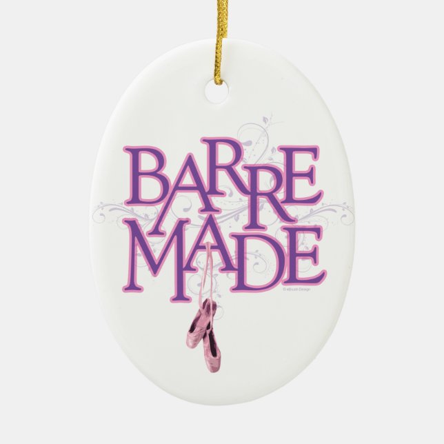 Barre hergestellt (Tänzer) Keramik Ornament (Vorne)
