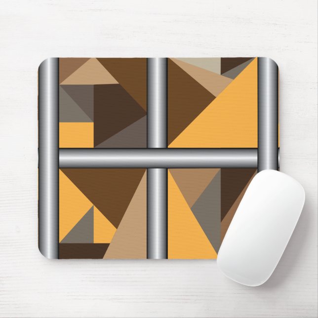 Barred Mouse Pad Mousepad (Mit Mouse)