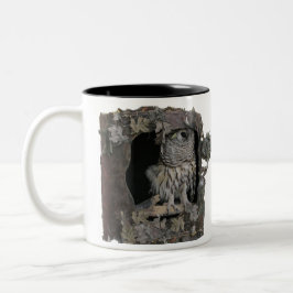 Barred Owl Tasse - Hier sieht man dich an!
