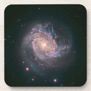 Barred Spiral Galaxy Messier 83.2 Getränkeuntersetzer