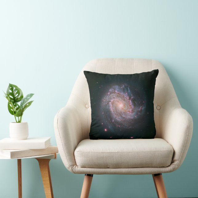 Barred Spiral Galaxy Messier 83.2 Kissen (Stuhl )