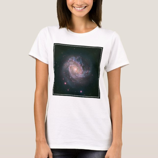 Barred Spiral Galaxy Messier 83.2 T-Shirt (Vorderseite)