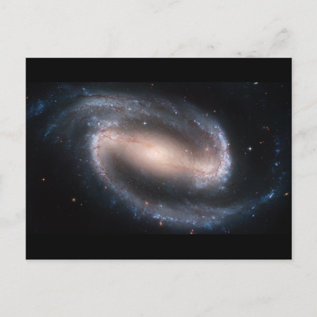 Barred spiral Galaxy NGC 1300 Postkarte (Vorderseite)
