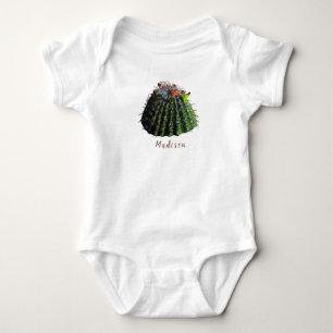 Barrel Cactus Baby Bodysuit Strampler