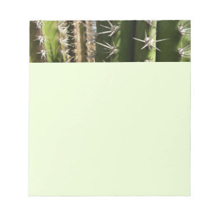 Barrel Cactus II Desert Nature Foto Notizblock