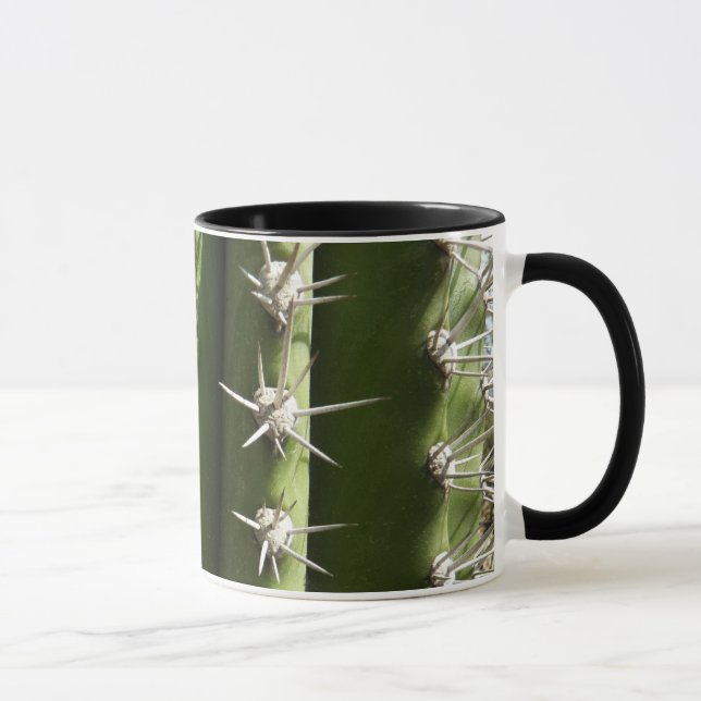 Barrel Cactus II Desert Nature Foto Tasse (Rechts)