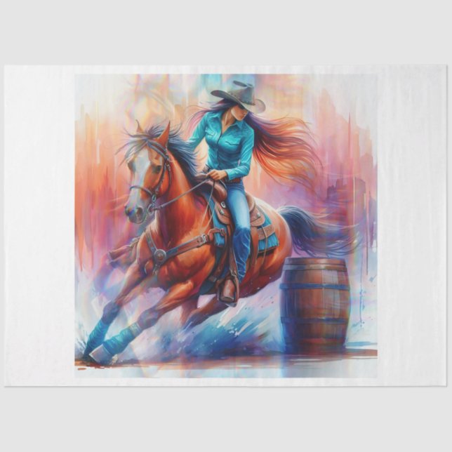 Barrel Girl Seidenpapier (Vorderseite)