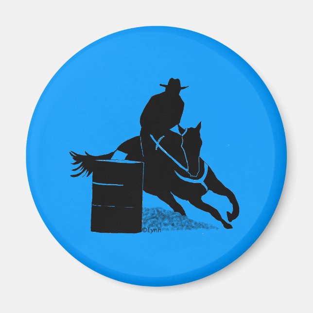 Barrel Racer 200 Magnet (Vorne)