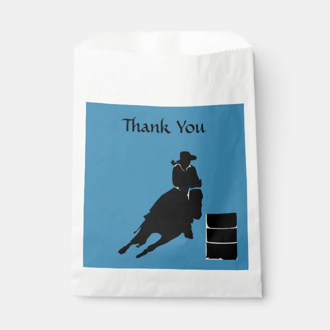 Barrel Racer Geschenktütchen (Vorderseite)