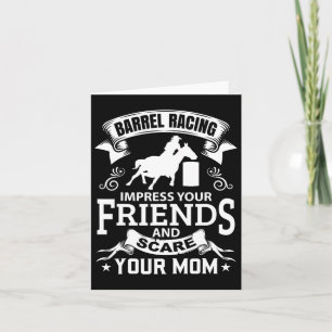 Barrel Racing Racing Reitsport Racer Racer R Karte