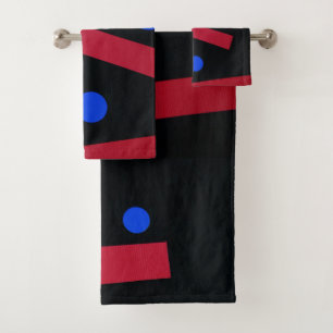 Barres rouges, cercles bleus