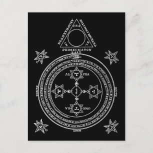 Barrett-Diagramm Postkarte