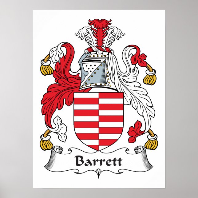 Barrett Familienwappen Poster (Vorne)