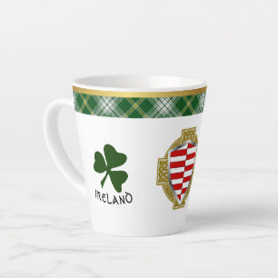 Barrett Irish Shield & Tartan Personalisiert Milchtasse
