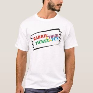 Barrie ist Ihre Karte zum Spaß T-Shirt