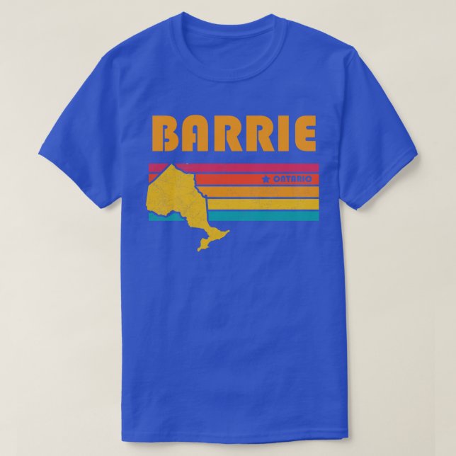 Barrie Ontario Canada Vintag Distressed Souvenir T-Shirt (Design vorne)