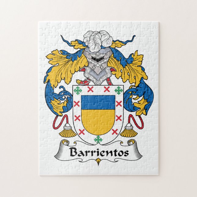 Barrientos Familienwappen (Vertikal)