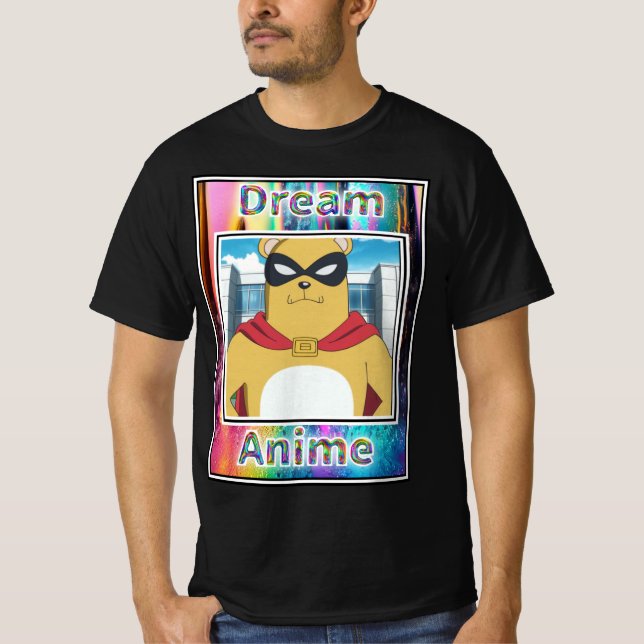 Barrier Bear Dream Anime T-Shirt (Vorderseite)