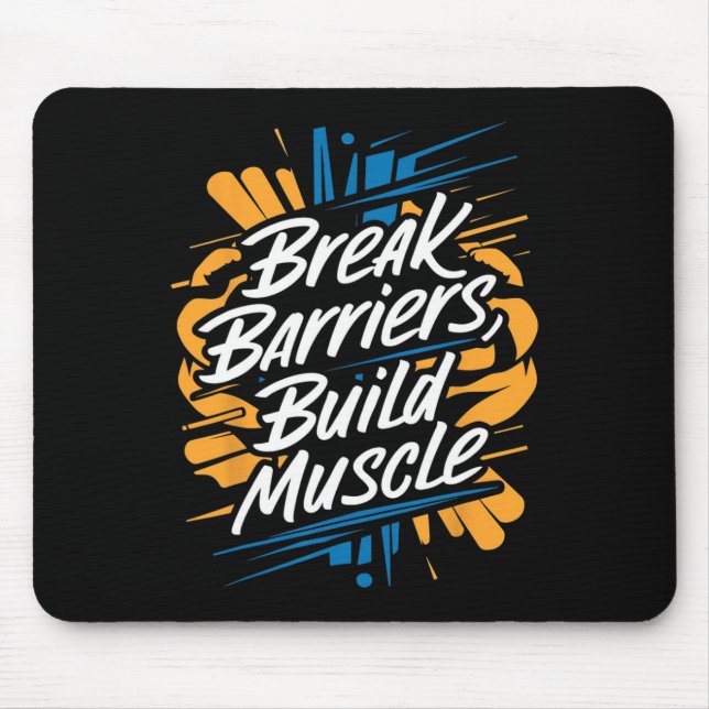 Barrieren überwinden  mousepad (Vorne)