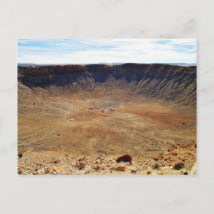 Barringer Meteorite Crater Postkarte