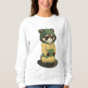 Barron der Raccoon Sweatshirt