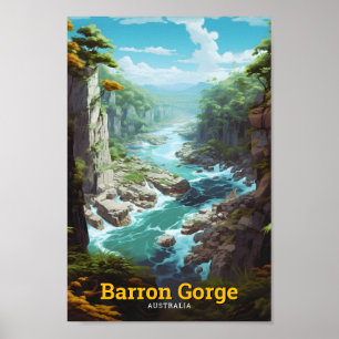 Barron Gorge Nationalpark Australien Reisen Poster
