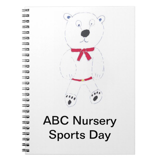 Barry Bear Siral Foto Notebook Notizblock (Vorderseite)