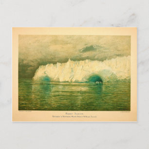 Barry-Gletscher Alaska Vintage Prince William Soun Postkarte
