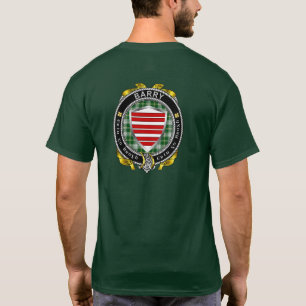 Barry Irish Shield Adult T - Shirt