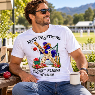 Barry Pukeko Cricket-Saison Steht Vor Der Tür T-Shirt