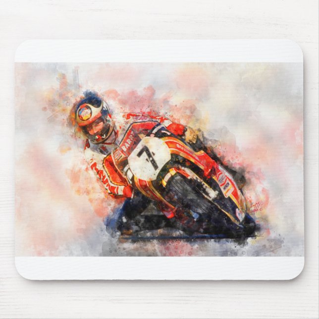 Barry Sheene Mousepad (Vorne)