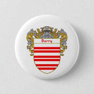 Barry-Wappen/Familienwappen (überzogen) Button
