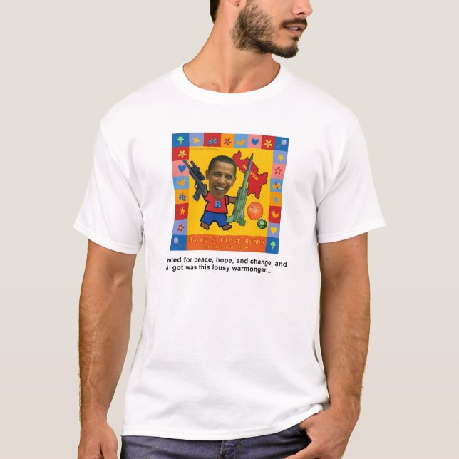 Barrys erste Bomben T-Shirt (Vorderseite)