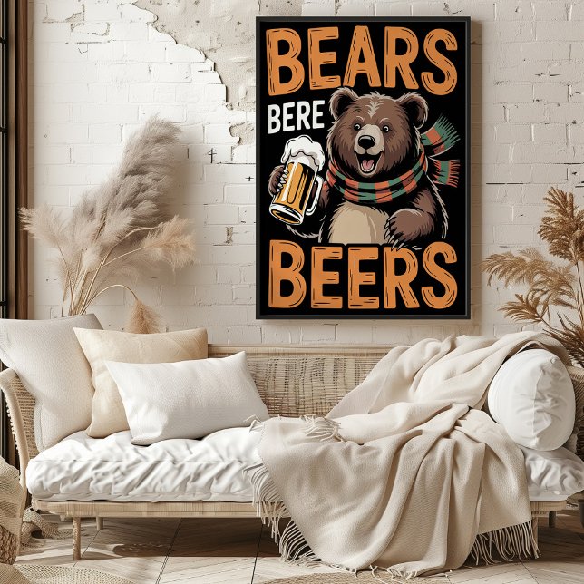 Bars Bere Beers Festivals Illustration Poster (Von Creator hochgeladen)