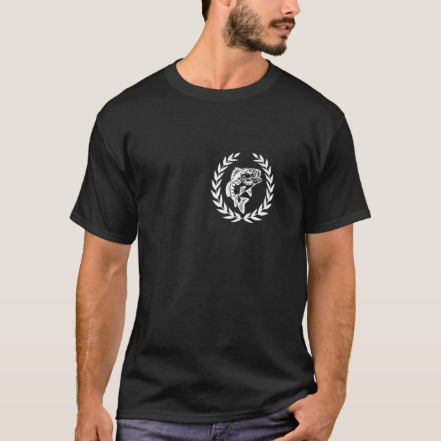 Barsch T-Shirt, Barsch Kapuzenpullover, Angelgesch T-Shirt (Vorderseite)