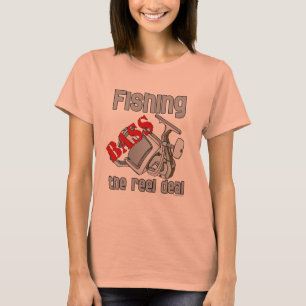 Barschangeln das Spulen-Abkommen T-Shirt