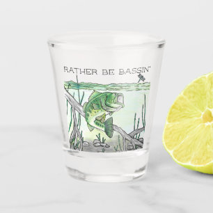 Barschangeln Schnapsglas