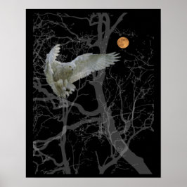 Barschengeweihe, Texas-Schreie-Schüssel, Wiccan-Sy Poster