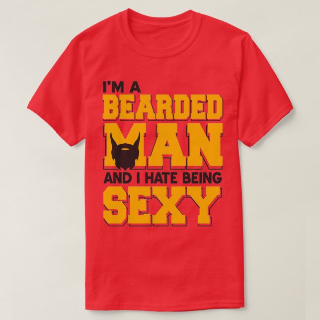 Bart Bart Bart Vollbart Bart Geschenk 21 T-Shirt (Design vorne)