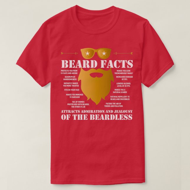 Bart Bearded Collie Mustache Gesichtshaar Geschenk T-Shirt (Design vorne)