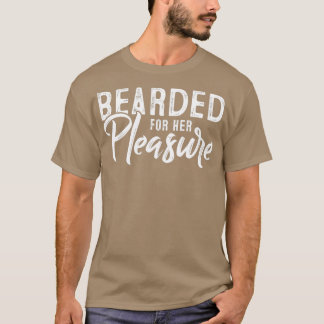 Bart Bearded Collie Mustache Gesichtshaar Geschenk T-Shirt