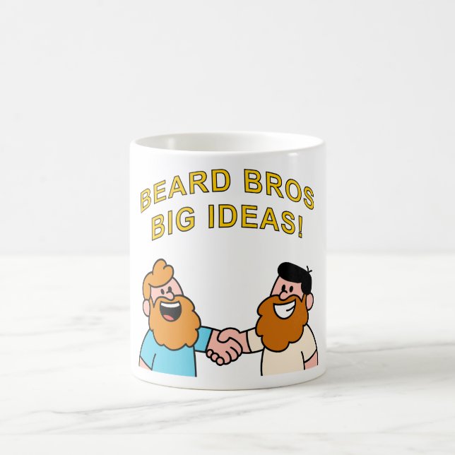 Bart Bros, große Ideen Kaffeetasse (Mittel)